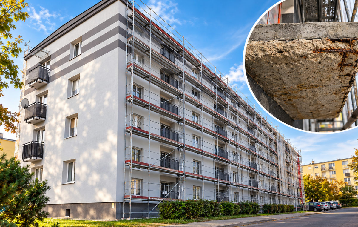 Nadzór inwestorski przy termomodernizacji budynku – Pabianice, ul. Wileńska 45